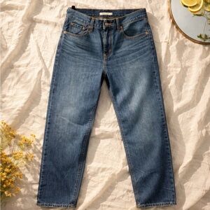 Levi's Straight Blue Jeans